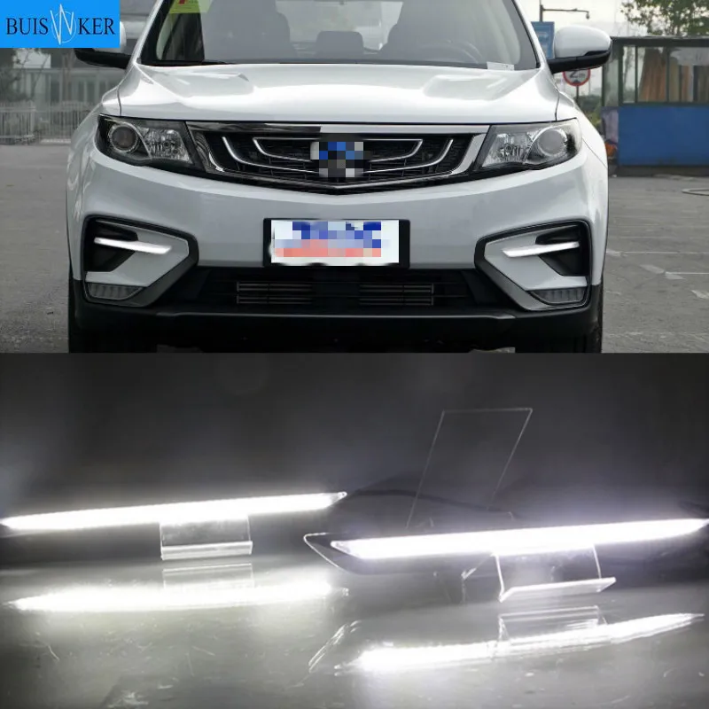 

2 шт. для Geely Atlas,Boyue,NL3,SUV,Proton X70,Emgrand X7 Sports, Автомобильные дневные ходовые огни