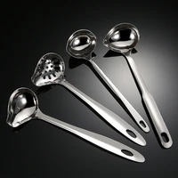 creative long handle stainless steel colander soup spoon duckbill hot pot oil water separate strainer kitchen cooking tableware