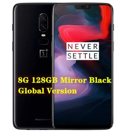 8G 128G MirrorBlack OnePlus 6, 8 ГБ, 128 ГБ, Восьмиядерный процессор Snapdragon 845, AI, двойная камера 20 Мп+ 16 МП, разблокировка лица, Android 8, смартфон, мобильный телефон - Цвет: 8G 128G MirrorBlack