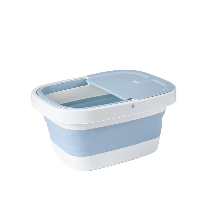 

Six-roller Folding Foot Bath Portable Bucket Multifuctional Household Massage Foot Bath Bucket Bathroom Basin Bath SuppliesLD216