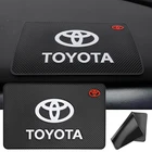 Автомобильный нескользящий коврик, автомобильный коврик для хранения, внутренний коврик для телефона, аксессуары для Toyota Hilux CHR Yaris Aygo Auris Supra Verso Corolla RAV4