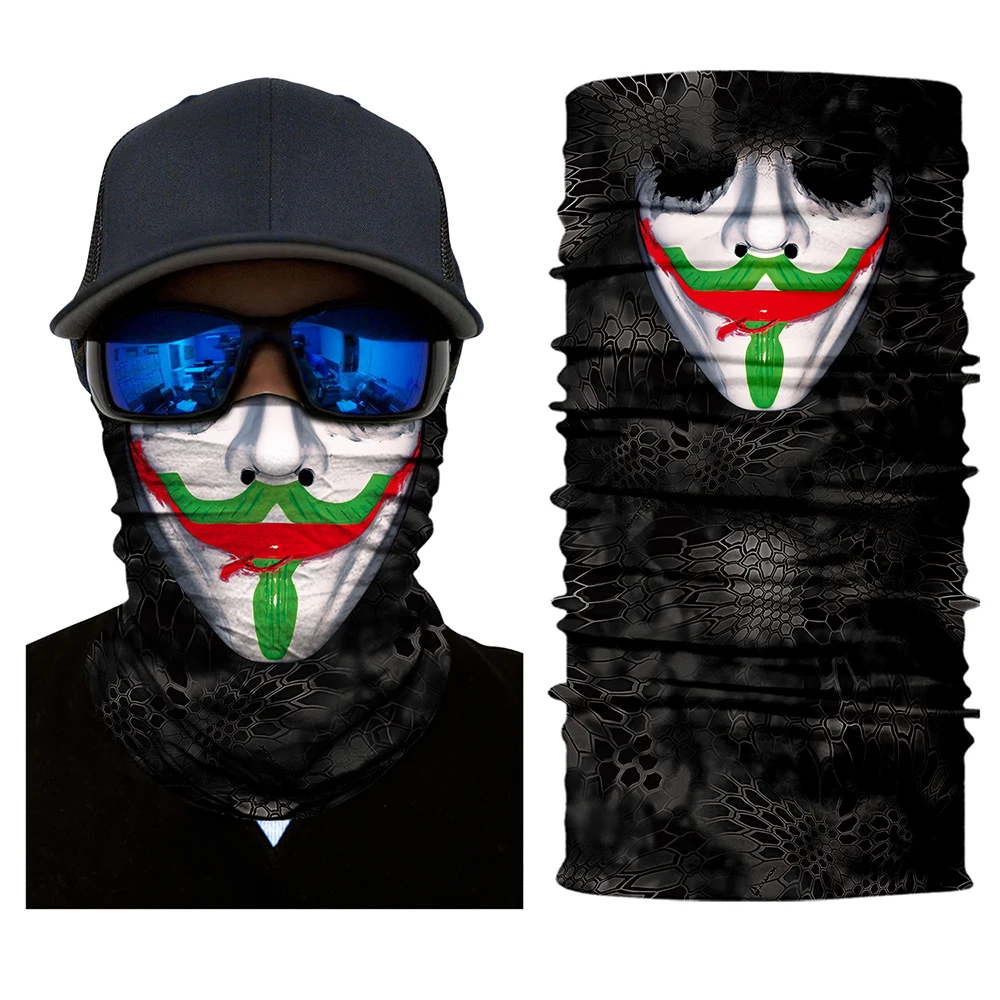 Велосипедный Спорт Череп Маски фестиваль Хэллоуин страшные маски дышащая скелет