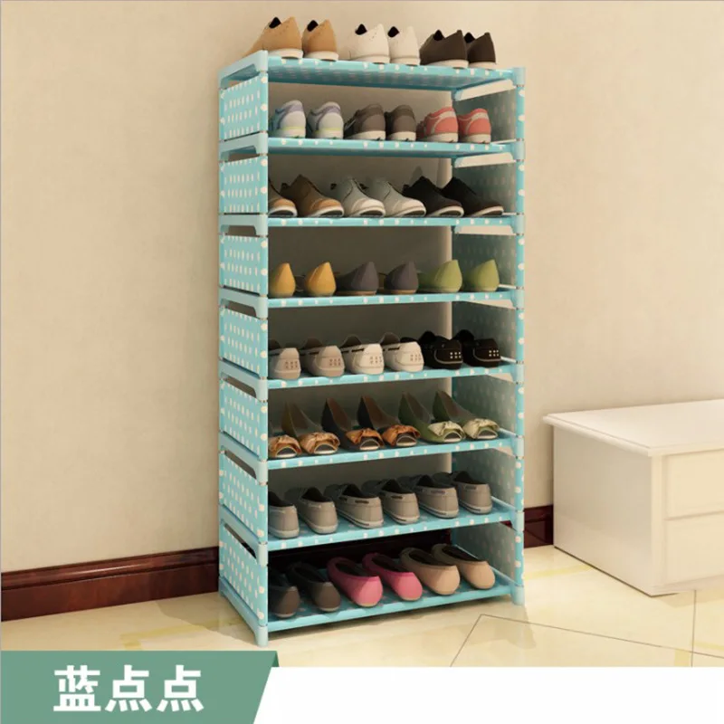 

2020 Hot Shoe Rack Organizer Aluminum Metal Standing Shoe Rack DIY Shoes Storage Shelf Home Organizer Accessories