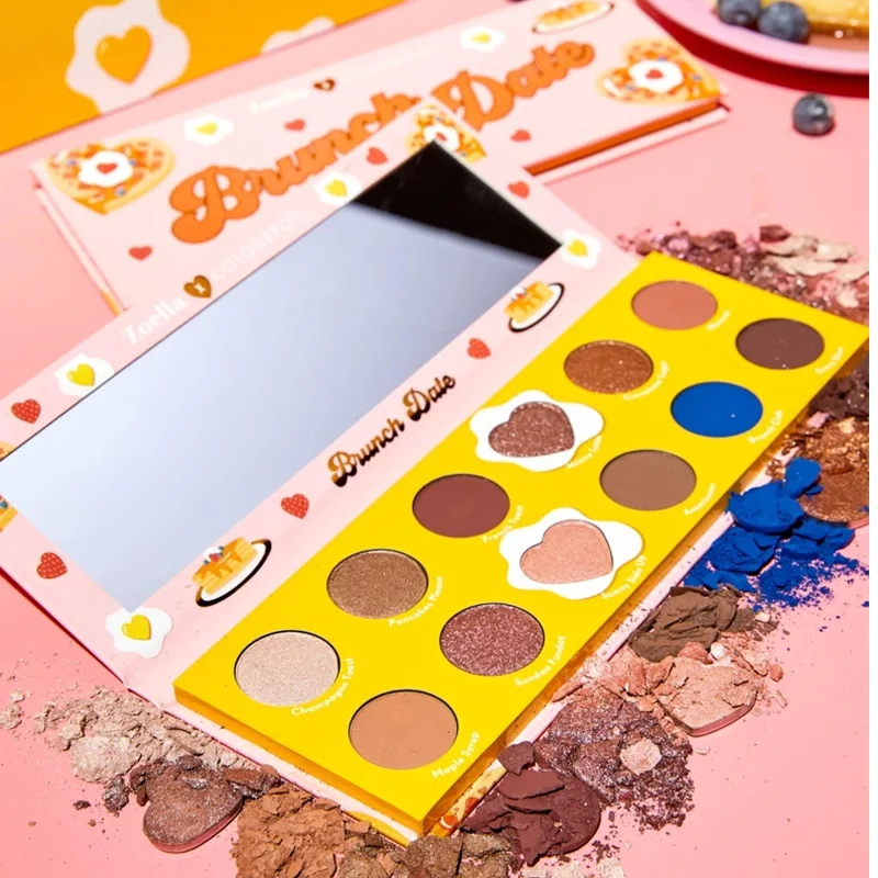 Colourpop Цветные тени для век мраморные водонепроницаемые легко носить долговечные