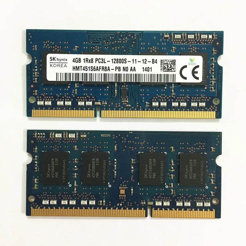 SK hynix DDR3 RAMS 4GB 1Rx8 PC3L 12800S 11 1600MHz 1 35 V память для ноутбука ddr3 4gb 1600MHz|Оперативная память|