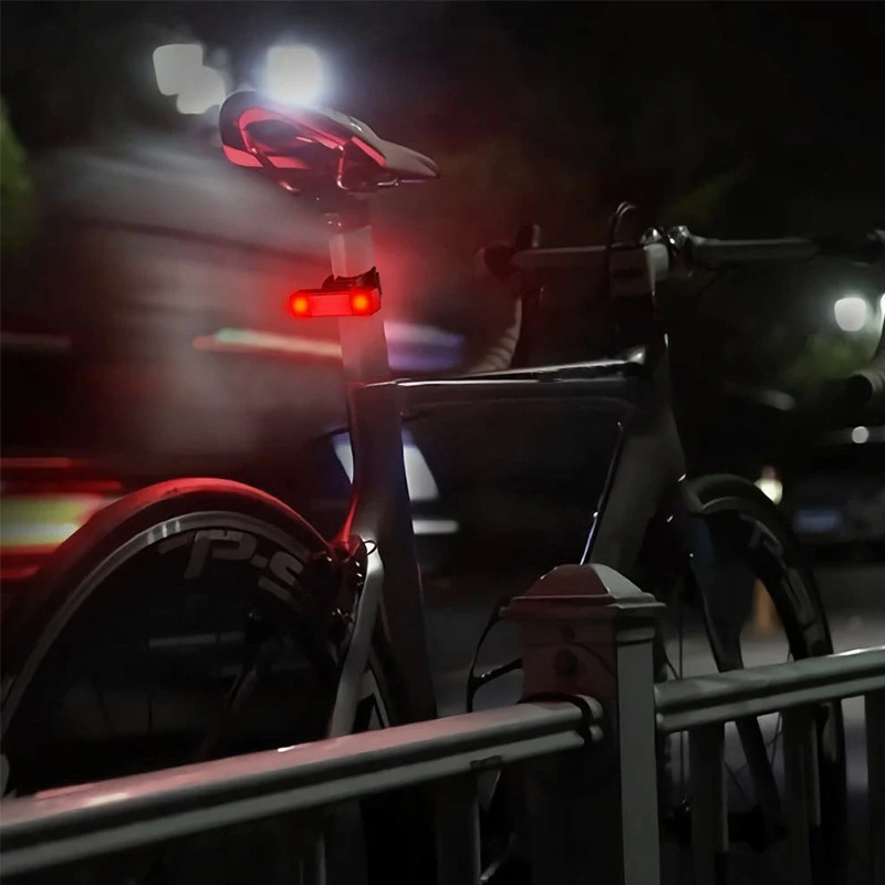 Cycling Taillights Bicycle Warning Long Strip Usb Charging Rear Lights Equipment | Спорт и развлечения