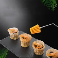 frying tools for baking egg tart mould reusable fried snack tool kitchen bakeware gadget 2021 new fashion gold household product