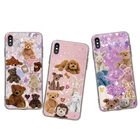 Для UMIDIGI Bison pro X10 GT A11 Pro Max A7s A7 2021 милый медведь кролик обезьяна рисунок не Блестящий Мягкий силиконовый чехол