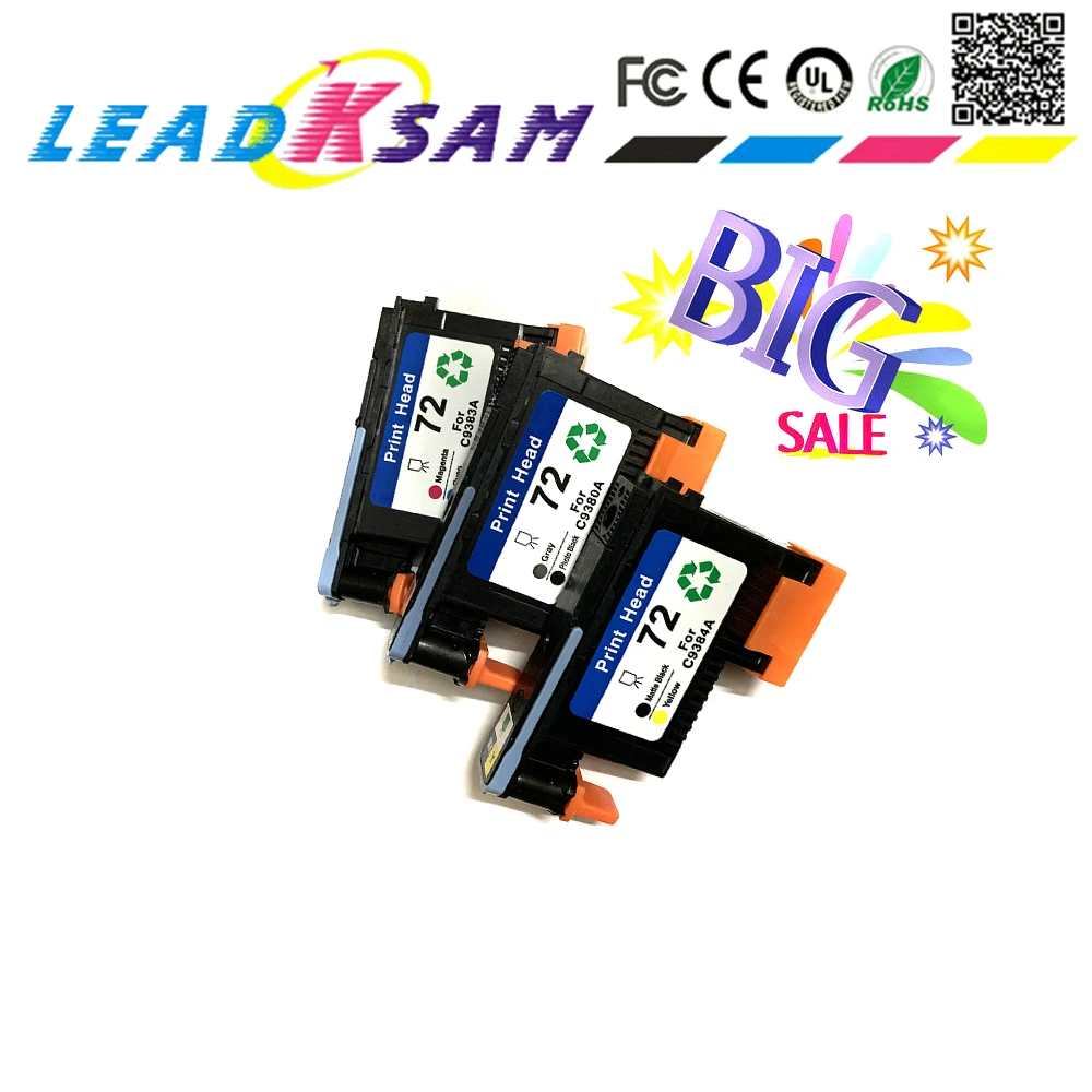 Печатающая головка печатающей головки для hp72 C9383A C9384A DesignJet T1100 T1120 T1120ps T1200 T1300 T1300ps