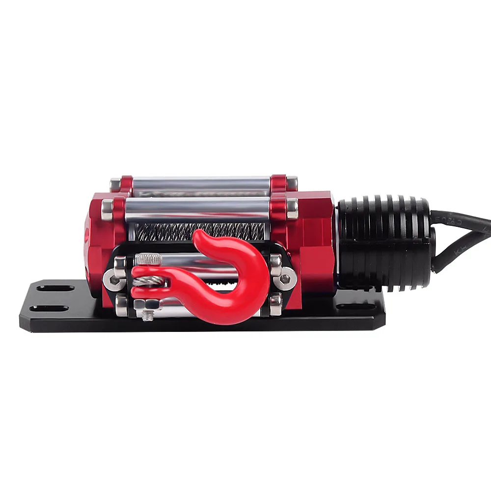 Металлическая электрическая лебедка и беспроводной пульт дистанционного