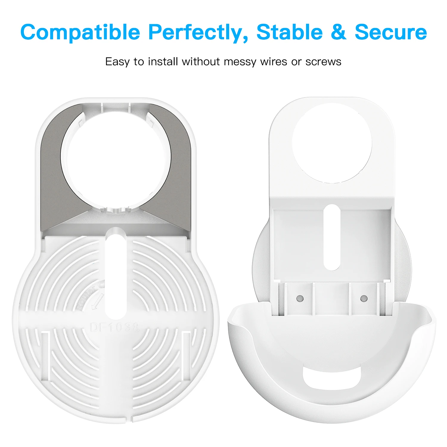 Настенный держатель для розетки только Wi-Fi роутера Google Nest простая установка без