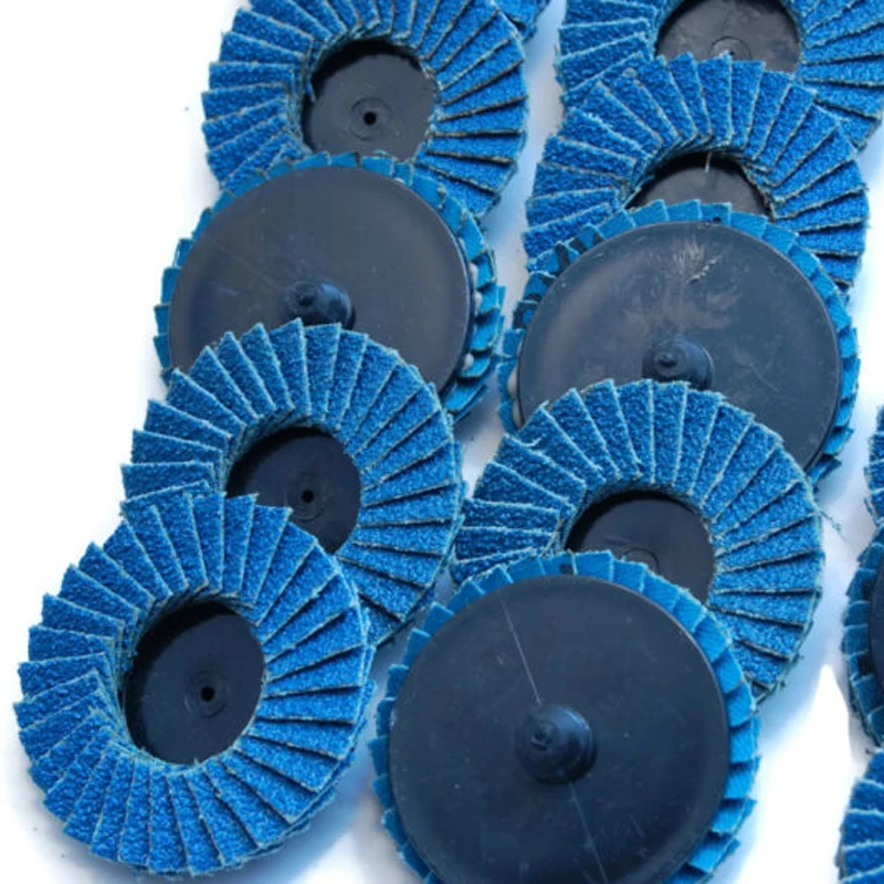 

30pcs 2 Inch 50mm Assorted Flap Sanding Disc Wheels Type R Twist-Lock Disk Set