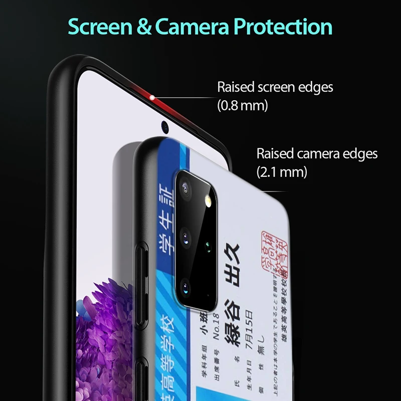 Чехол для телефона с защитой от падения My Hero Academia Midoriya Samsung Galaxy S20 Ultra Plus A01 A11 A21 A31 A41