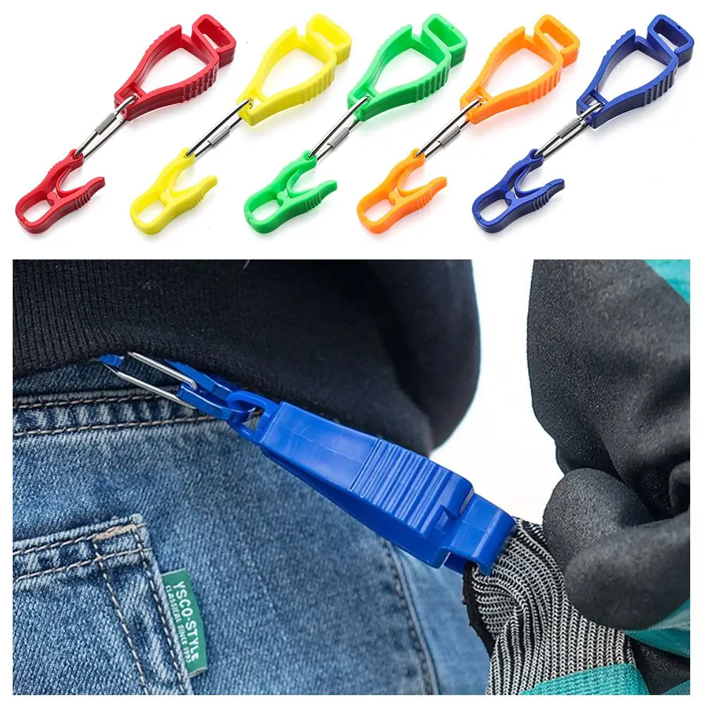 

Outdoor Multifunctional Safety Work Tools 6 Colors Guard Labor Grabber Holder Hanger Clamp Grabber Catcher Glove Clip