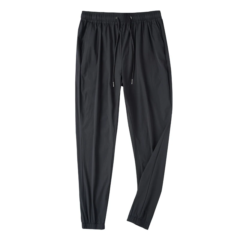 

2021 Ultra-thin Outdoor Quick Dry Waterproof Trousers Elastic Running Breathable Trousers Men's Outdoor Ice Silk Trousers