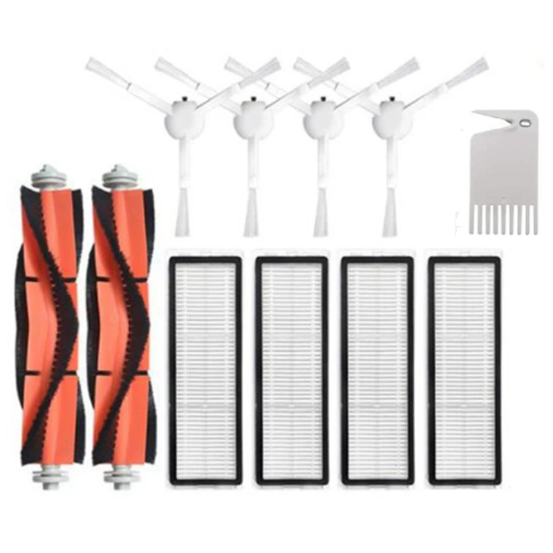 

Запчасти для робота-пылесоса Xiaomi Mijia 1C, фильтры, основная щетка, запасные части (11 шт.)