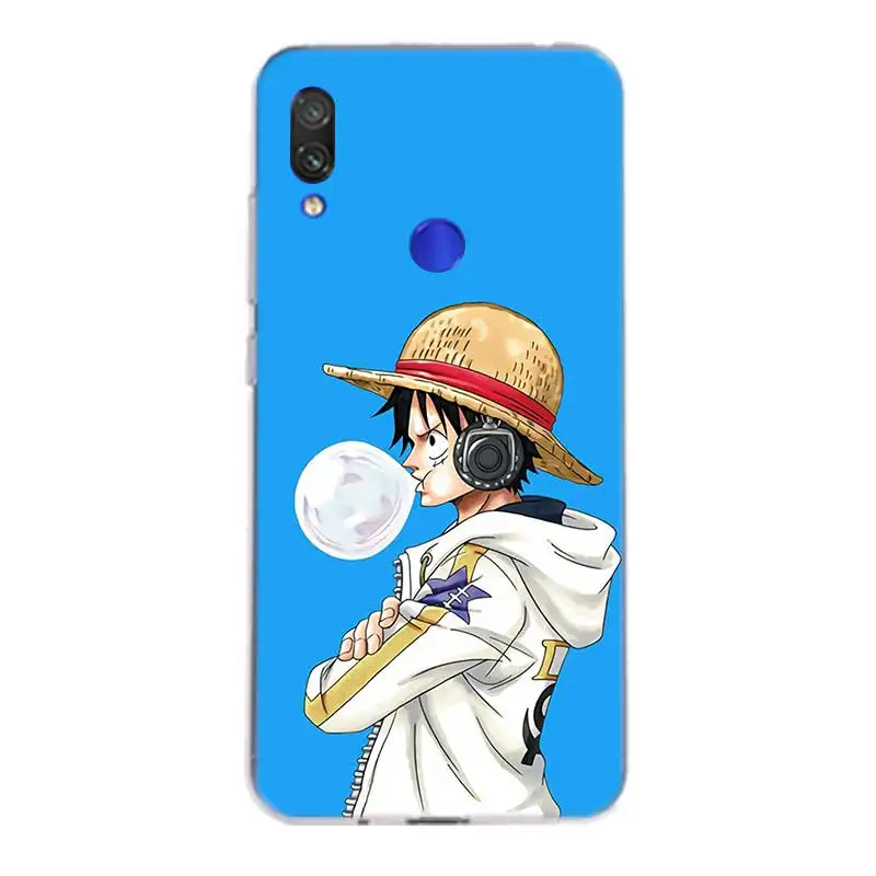 

Anime One Piece Cartoon Silicone Shell Case For Xiaomi Redmi Note 9 8 7 6 5 Plus 4 4X Pro 8A 7A S2 6A 5A K30 K20 TPU Back Cover