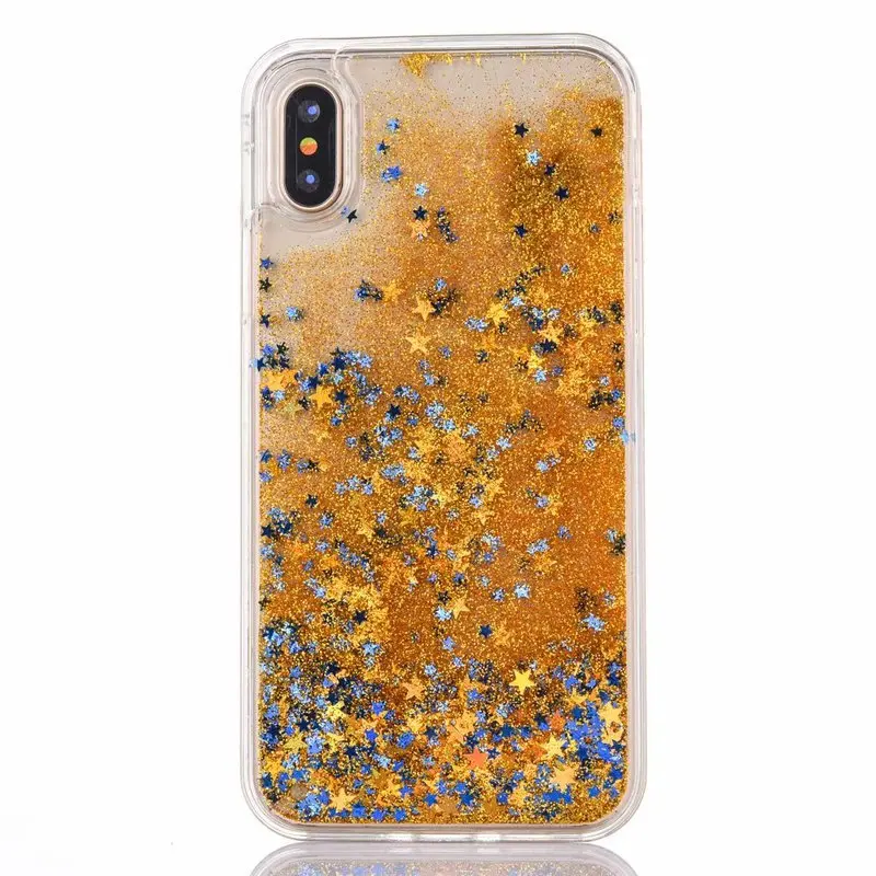 Gold Star Блестящий Жидкий чехол для телефона huawei P8 P9 P10 P20 P30 Plus Lite Pro для mate 8 9 10 20 30 Lite Pro Чехол Love Star милый чехол s - Цвет: Gold Star