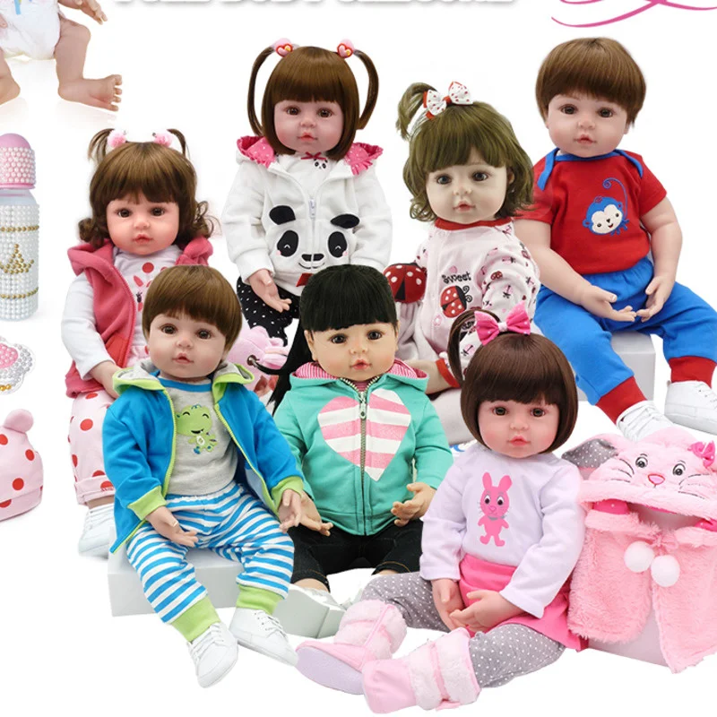 

Toy Full Body Silicone Water Bath Toy Reborn Toddler Baby Dolls Doll Lifelike Gift With Pearl