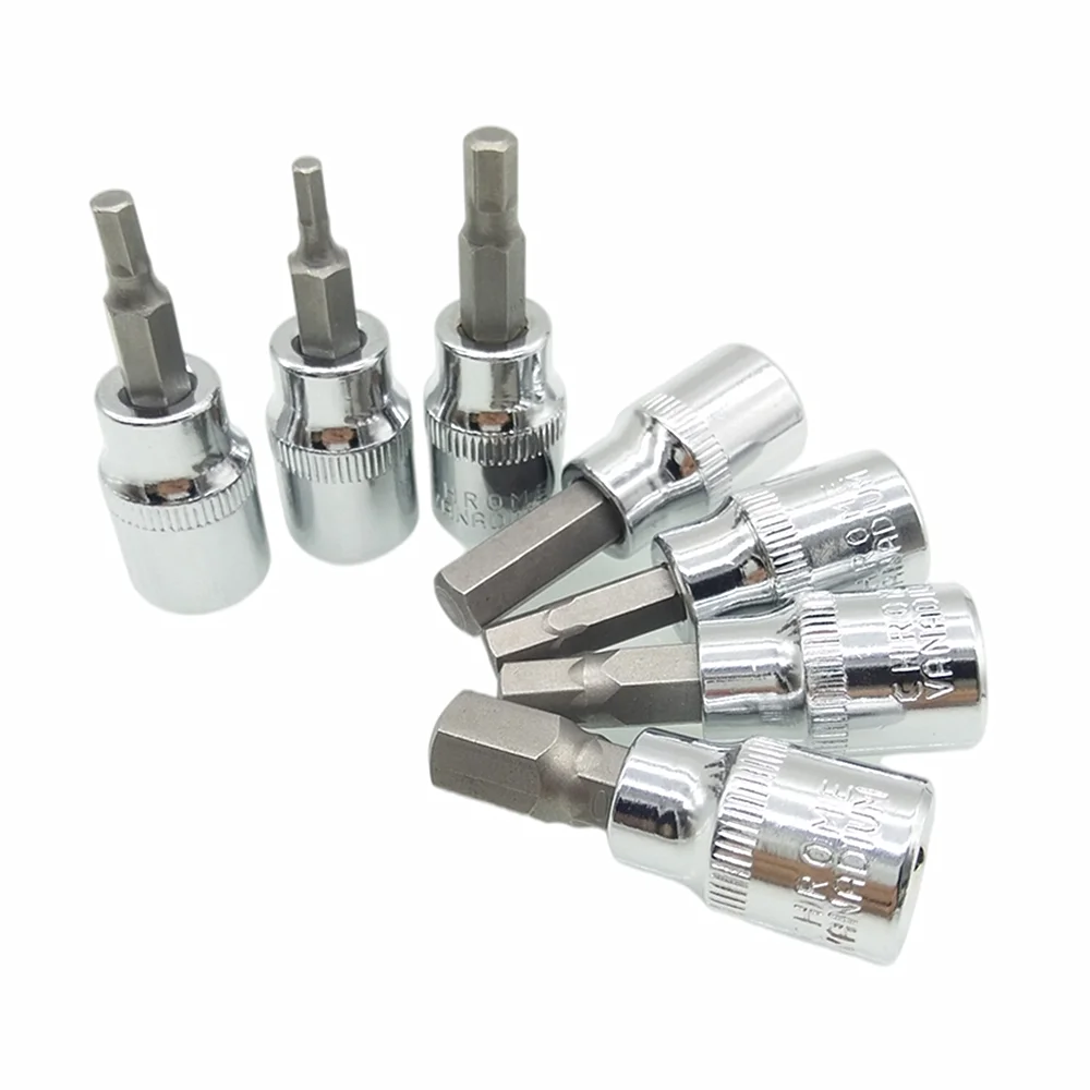 Отвертка ударная шестигранная 3/8 дюйма 7 шт./комплект|tool tool|set piecescrewdriver socket set |