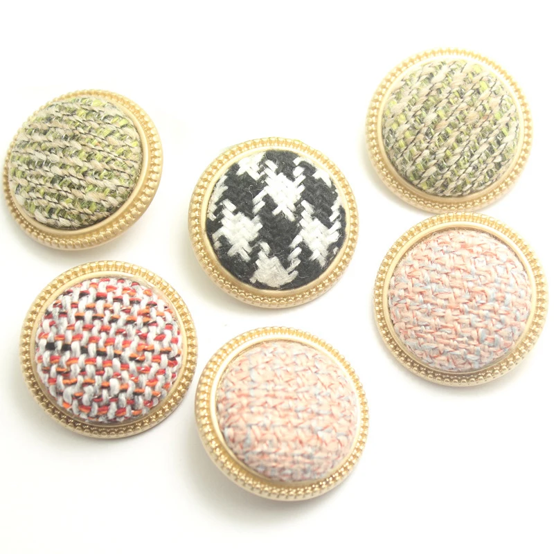 5 шт. 30 мм металлические кнопки для одежды Швейные аксессуары на одежде женские