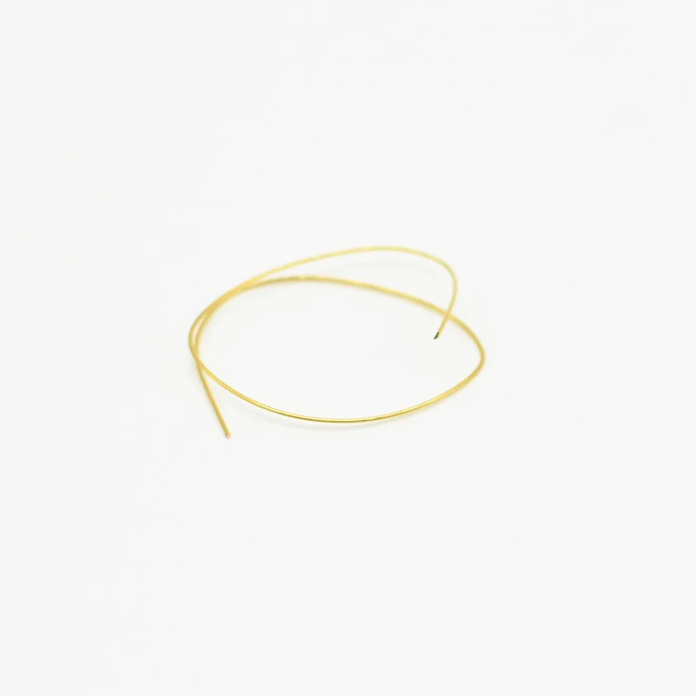 

Золотая проволока, чистый 99.99%, Диаметр 0,3 мм-1 мм, 24K, Au кабельная нить 23,9988 карат для рукоделия, допуск 0-0,02 мм