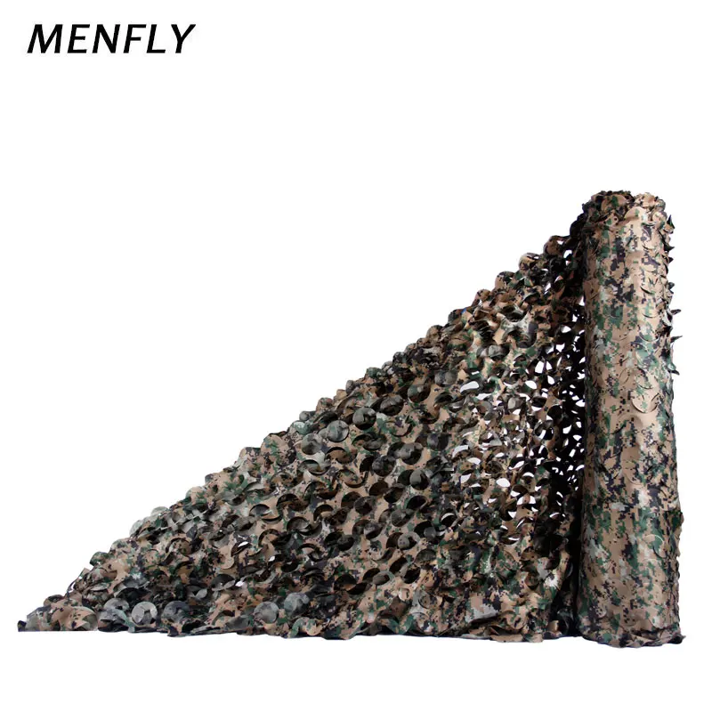 MENFLY 1 5 м Широкий однослойный Американский Лесной цифровой военный камуфляж