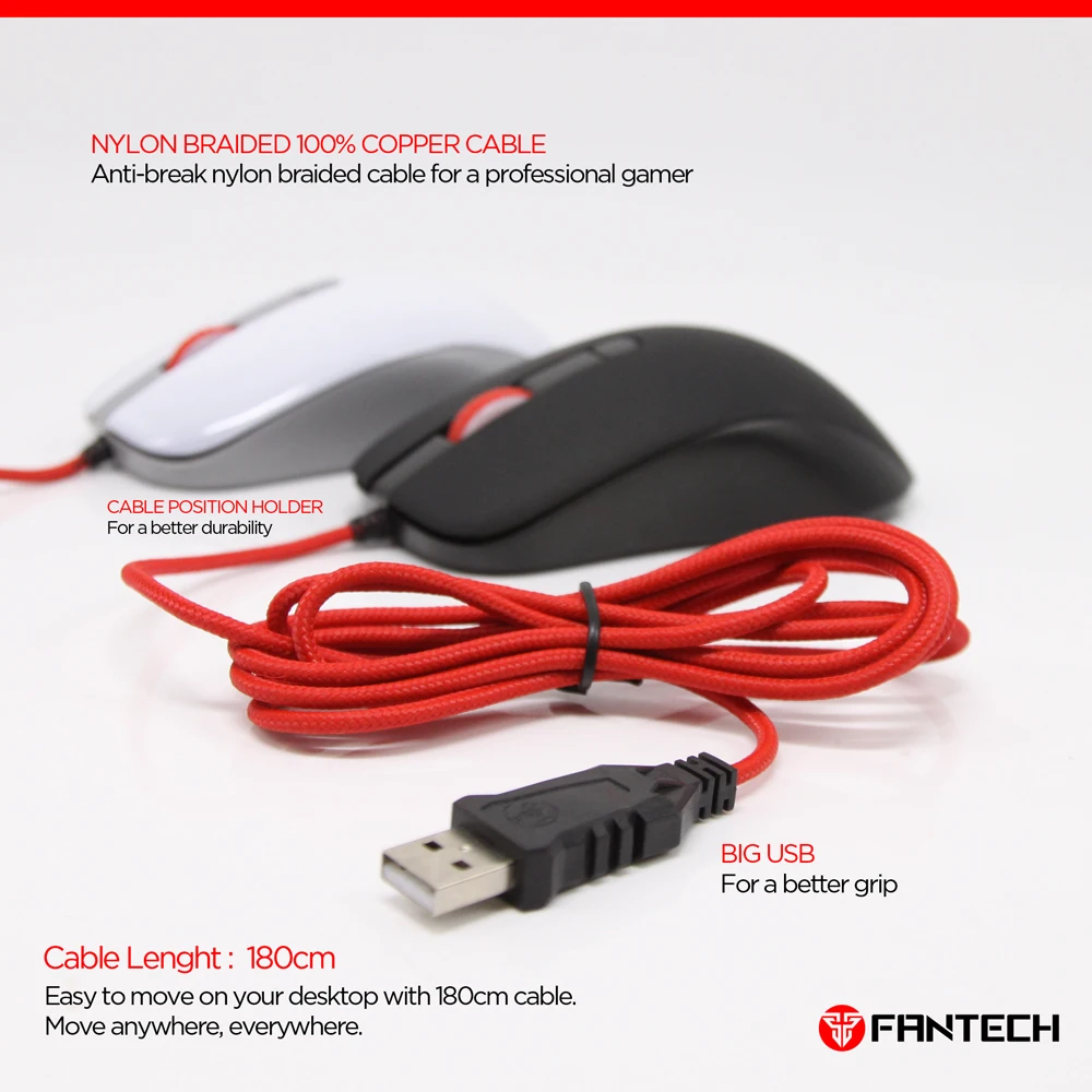 Мышь Компьютерная FANTECH G10 4800 DPI 4 кнопки|Мыши| |
