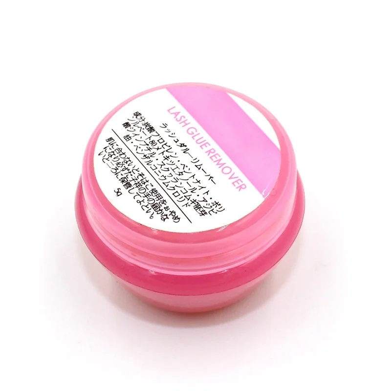 

Pink Glue Unloading Cream Plant Essence Glue Resolver Quickly Glue Eyelash Extensions Glue Makeup Remover Cream