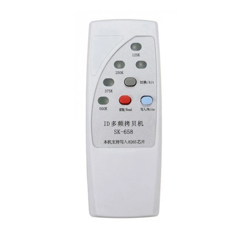 

Remote Control SK658 RFID Multi-Frequency Duplicator 125KHZ-500khz Copier Writer RFID Card Reader for Door Access Control