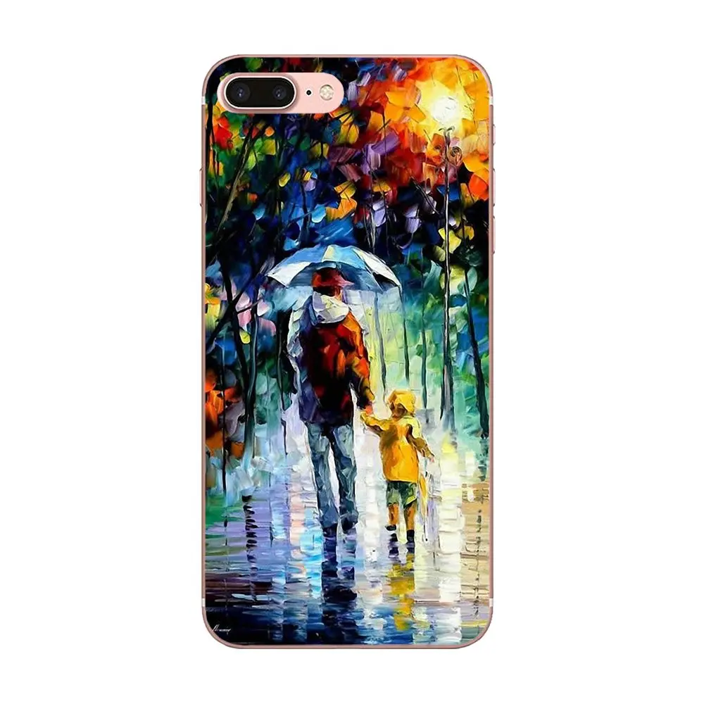 Дафен масло под дождем для задней панели чехол противоударный Xiaomi Redmi Note 2 3 3S 4 4A 4X5