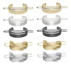 Новая круглая заколка из сплава, клетка для пучка, минималистичный держатель для пучка, клетка для волос, заколка для волос для девочек, аксессуары для волос, украшения для волос