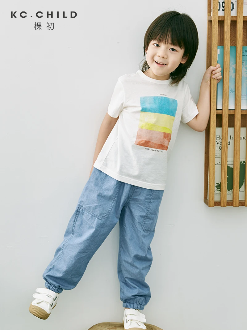 Детская футболка из натурального хлопка мягкая дышащая KC.Child 2020 | Мать и ребенок