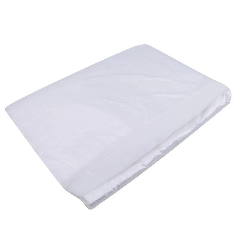 

200Pcs Health Care Barber Wai Cloth Perm Hair Salon Haircut Wai Hairdressing Cape Disposable Cloth Shawl Disposable PE Apron