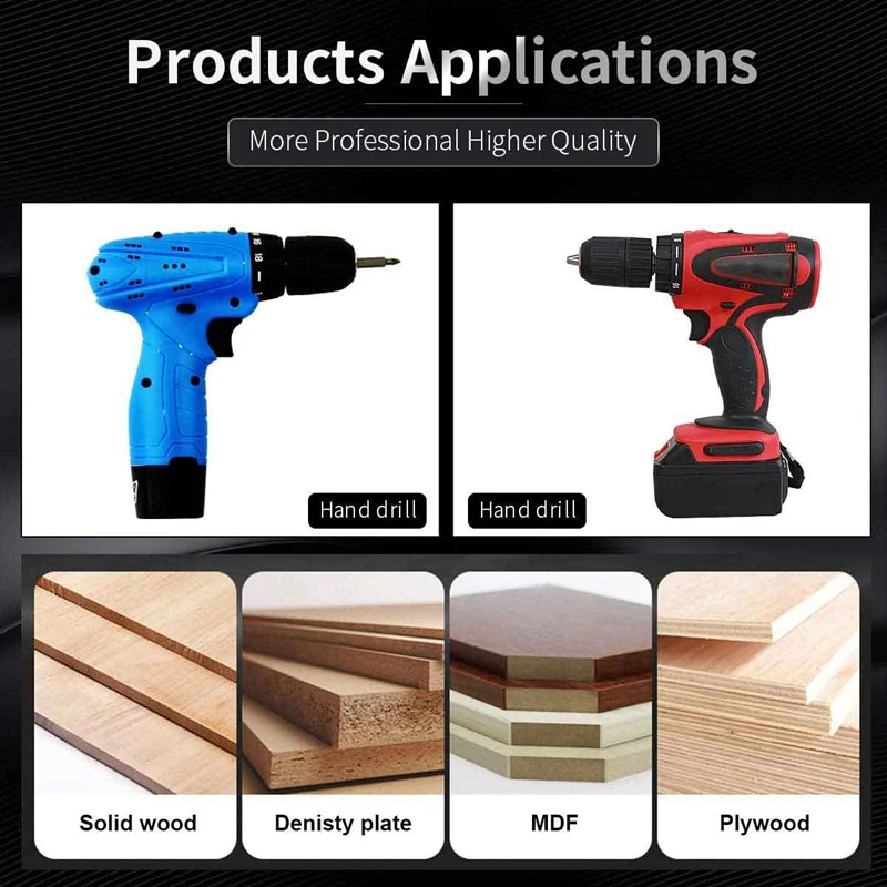 

Adjustable Round Hole Cutter, Wood Reamer, Adjustable Plaster Downlight Audio Ceiling Drilling Bit