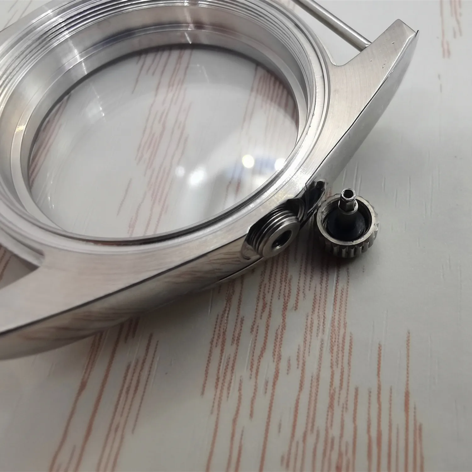 36mm Oyster Perpetual Explorer Stainless Steel Watch Case Is Suitable For Japanese Nh35 Nh36 Automatic Mechanical Movement