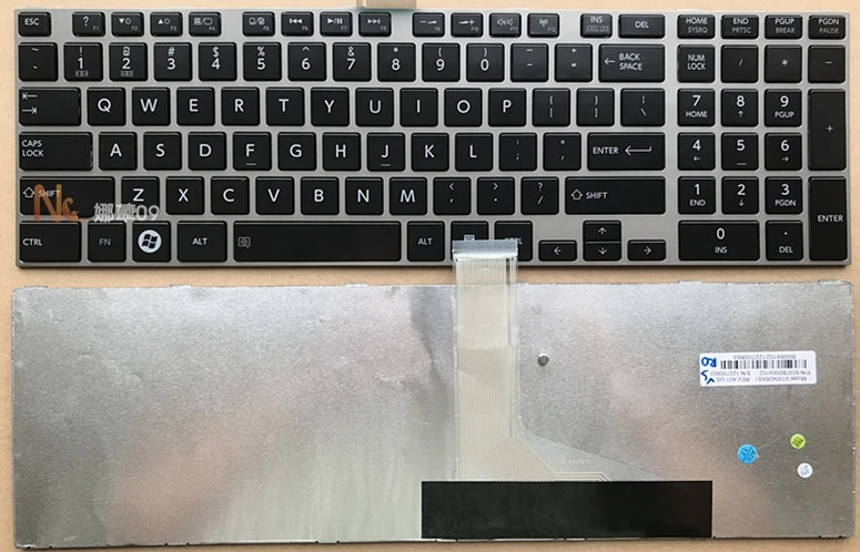 Клавиатура для ноутбука Toshiba Satellite P850 P850D P855 P855D P870 P870D P875 P875D без подсветки с