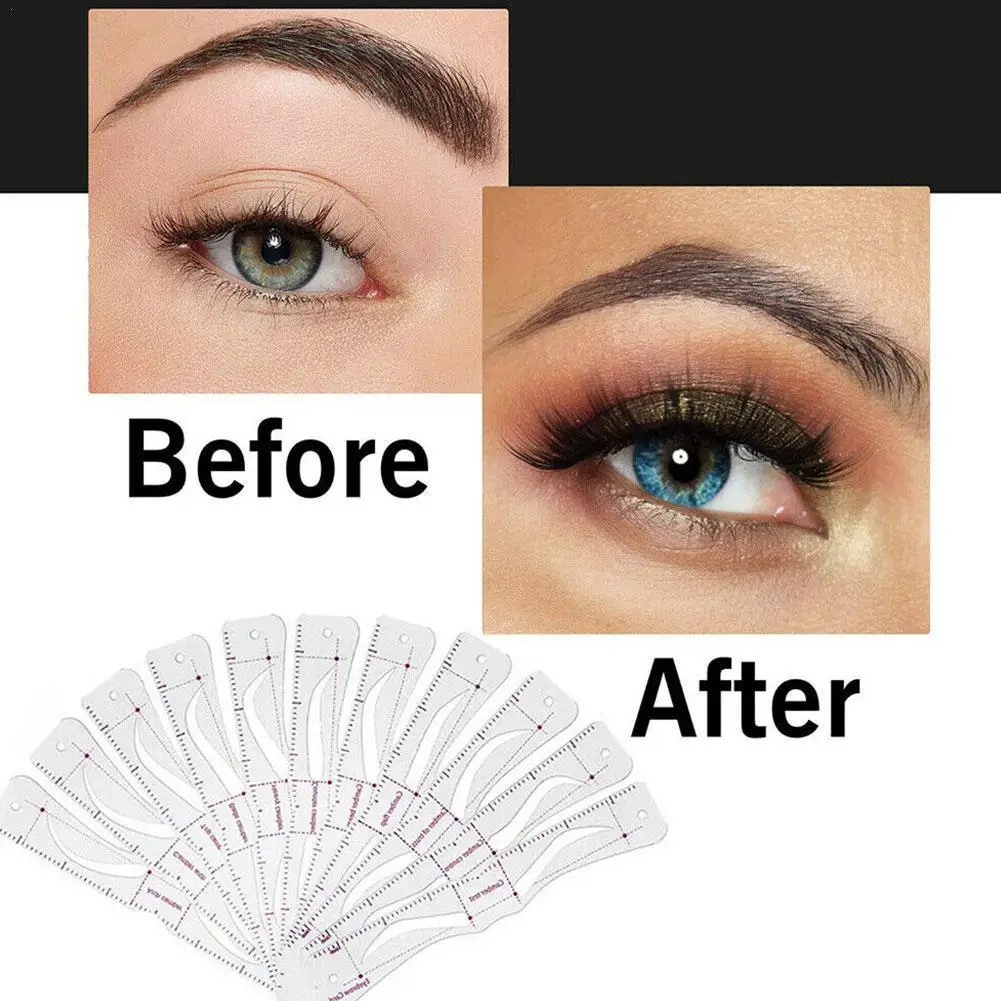 

One-Piece Eyebrow Card Eyebrow Pencil Beginner Set Aid Lazy Long-lasting Eyebrow A4D7