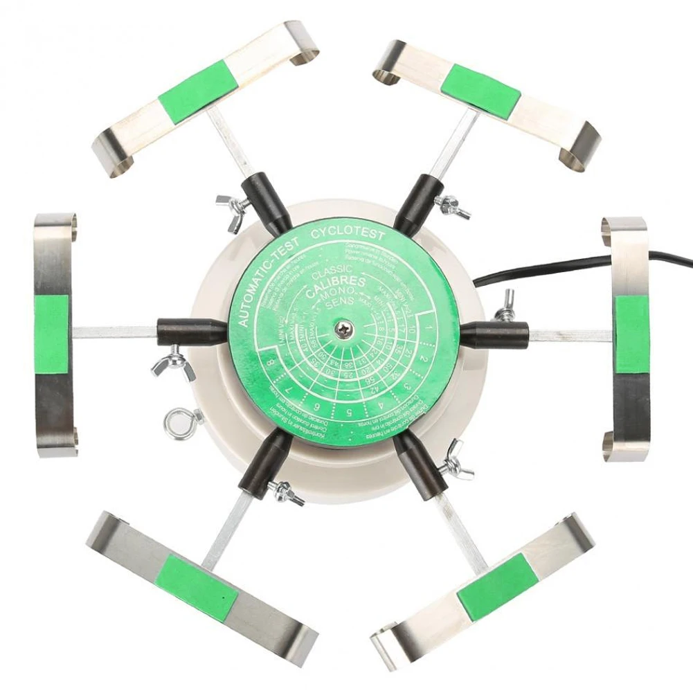 

6 Arms Machine Accessories Repair Tool Portable Home Rotation Space Saving Professional Cyclotest Tester Watch Winder Automatic