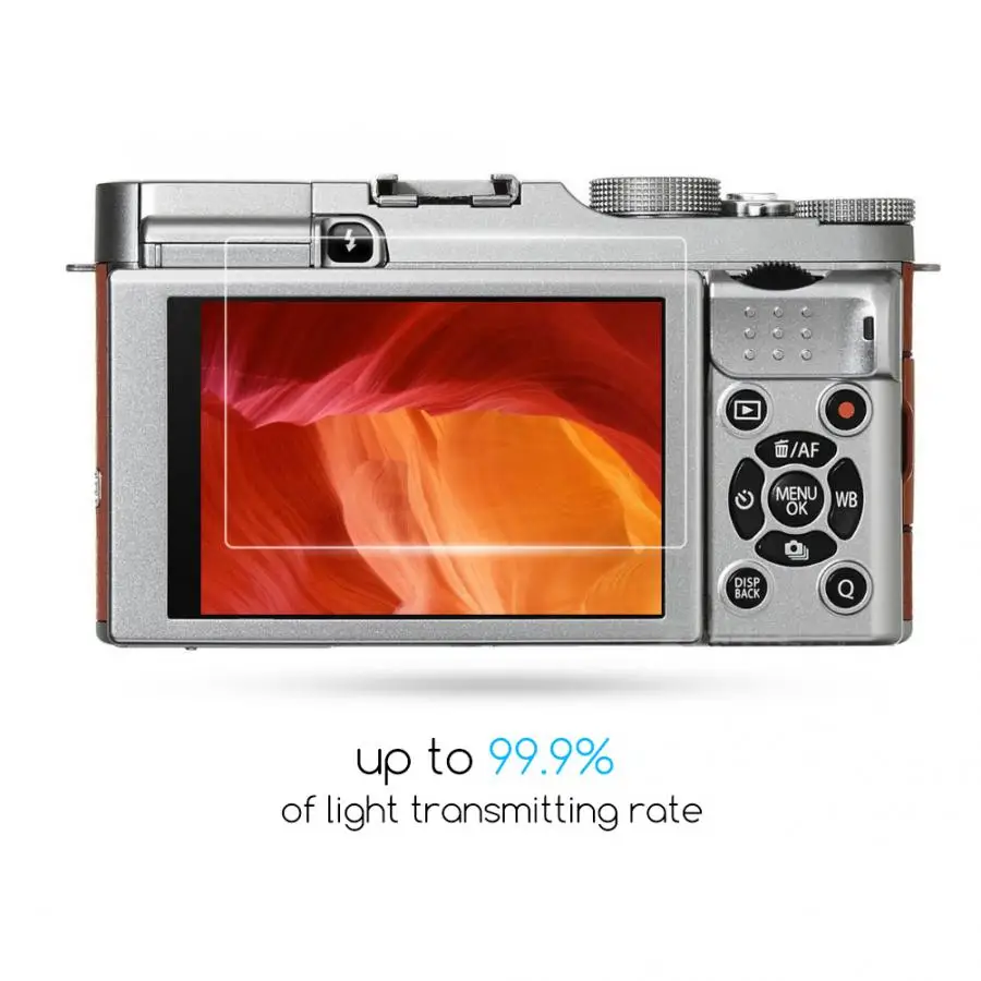 Защита экрана 1 шт. закаленное стекло Защитная пленка для Fujifilm зеркального камеры