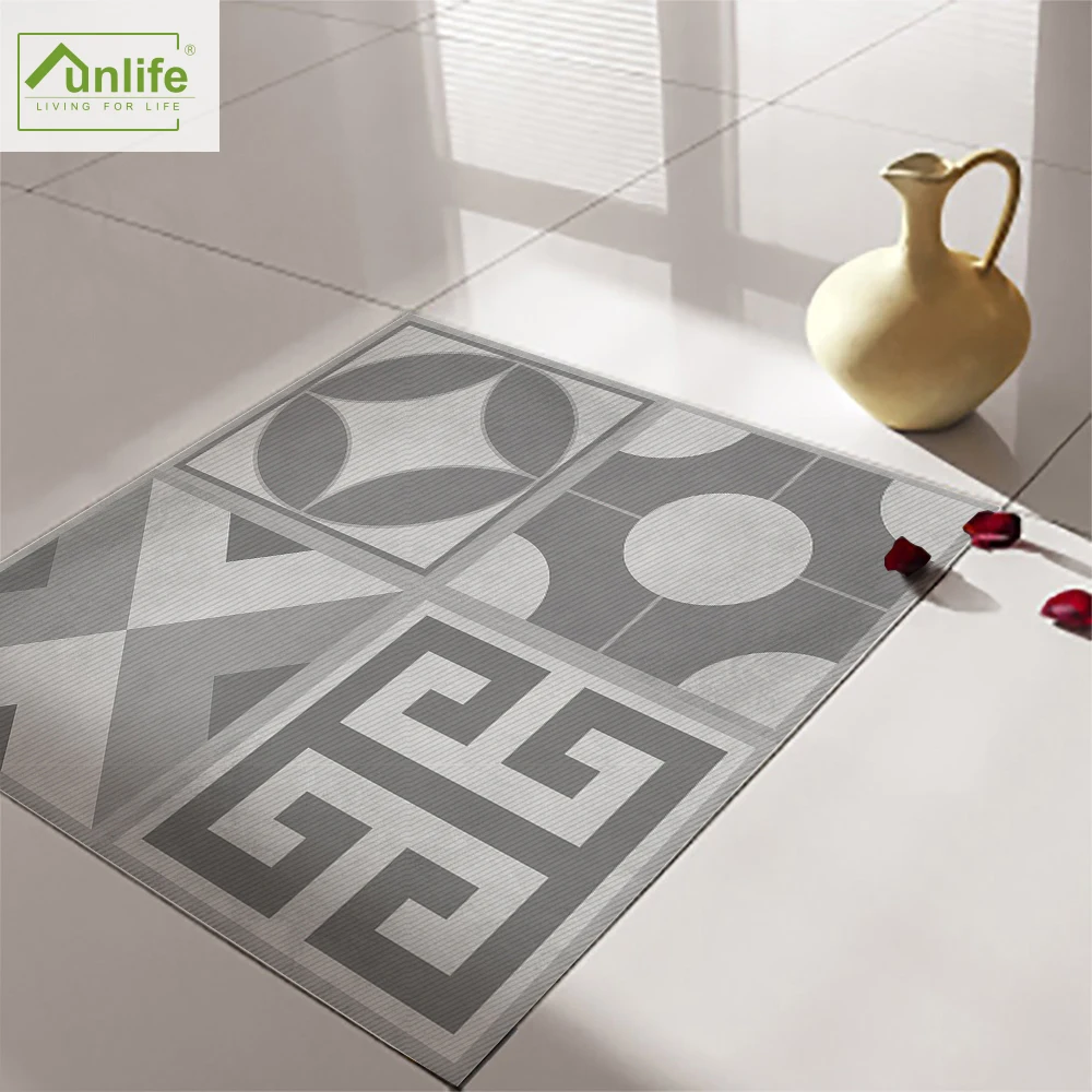 

Funlife® 30x30cm Cement Anti-Slip Waterproof Self-adhesive Floor Sticker Floor Tiles Bathroom Kitchen Decor