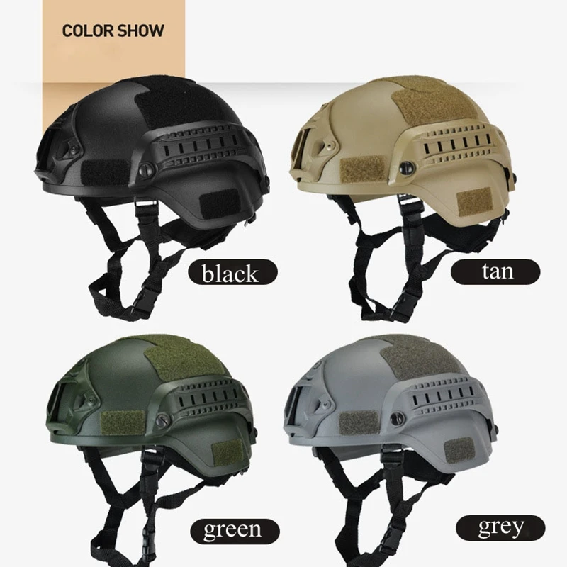 Уличный армейский Тактический шлем безопасный страйкбол пейнтбол охота CS шлемы
