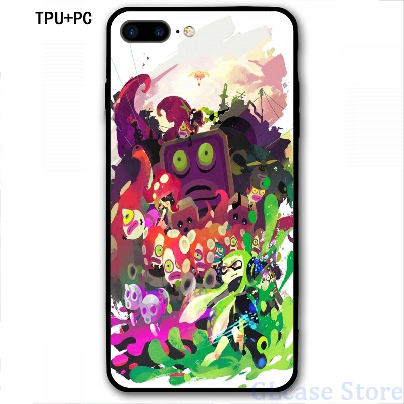 Splatoon 2 Hero режим постер дизайн чехла для телефона iPhone 12 Pro 11 X XR XS Max 8 7 6 6s Plus 5s Мягкий