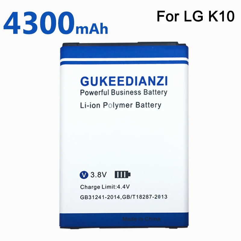 Запасная деталь GUKEEDIANZI BL 45A1H мобильный телефон 100% Новая батарея 4300mAh для LG K10 F670L F670K