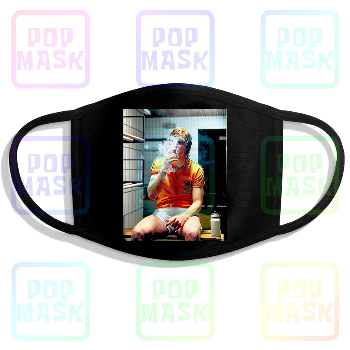 Johan Cruijff Fumo Smoke Ajax Barcellona Olanda Anni 70 Campione с принтом моющиеся дышащие многоразовые Фотообои