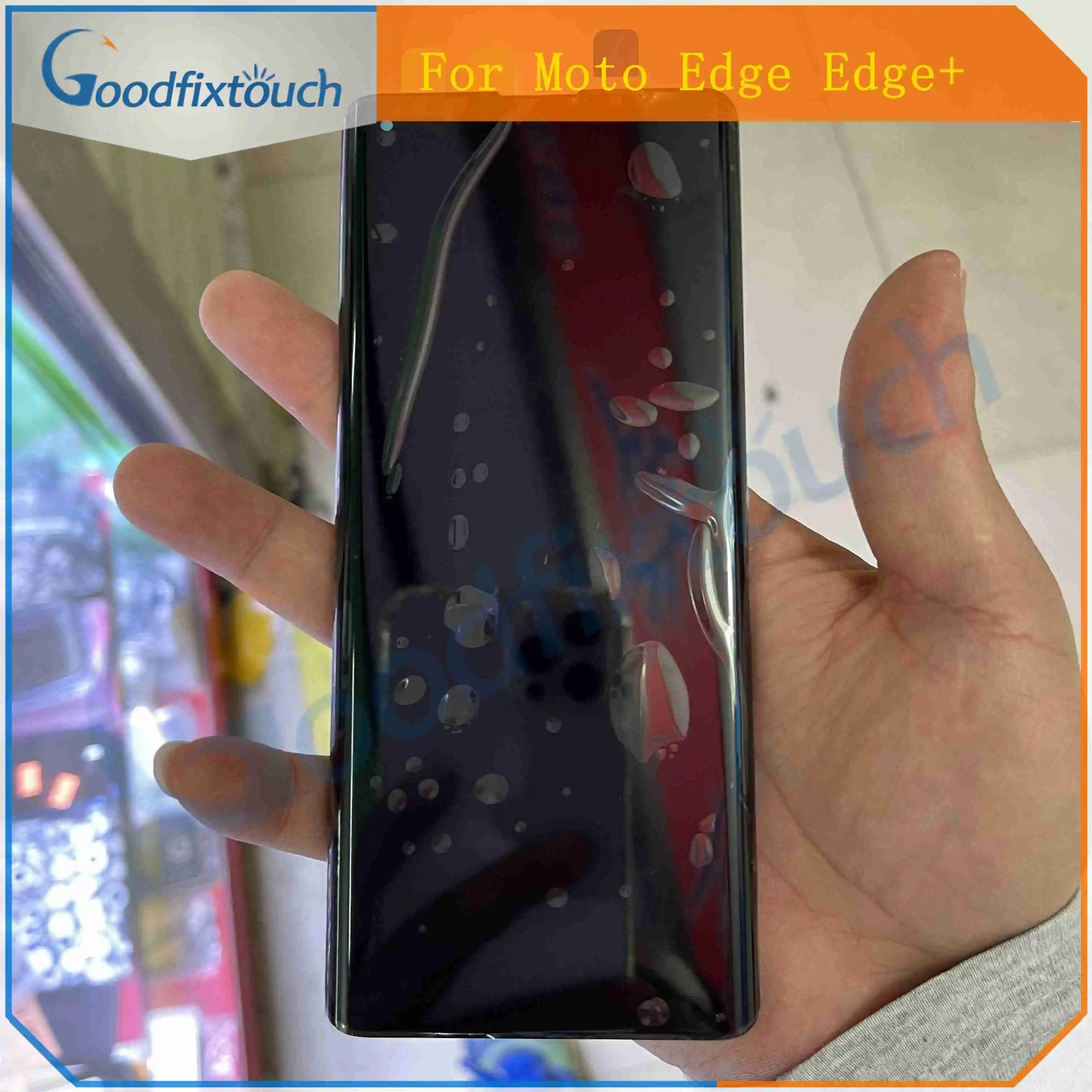 AMOLEDFor Motorola Moto Edge + ЖК-дисплей сенсорный экран дигитайзер в сборе XT2063 экран дисплея замена для moto edge plus