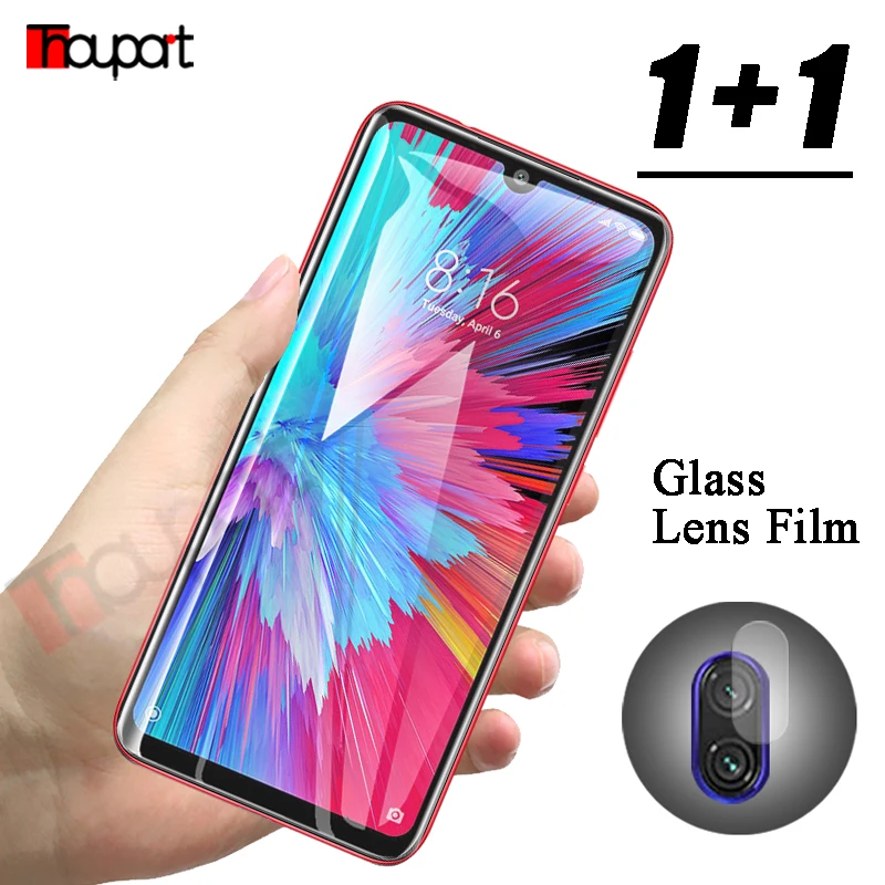 Пленка для объектива камеры + стекло Xiaomi Redmi Note 7 Pro S Note7 защита экрана 7A закаленное