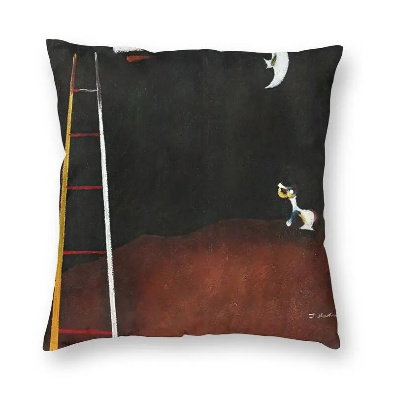 

Joan Miro Abstract Art Pillow Case Home Decor Dog Barking at the Moon Cushions Throw Pillow for Sofa Double-sided Printing