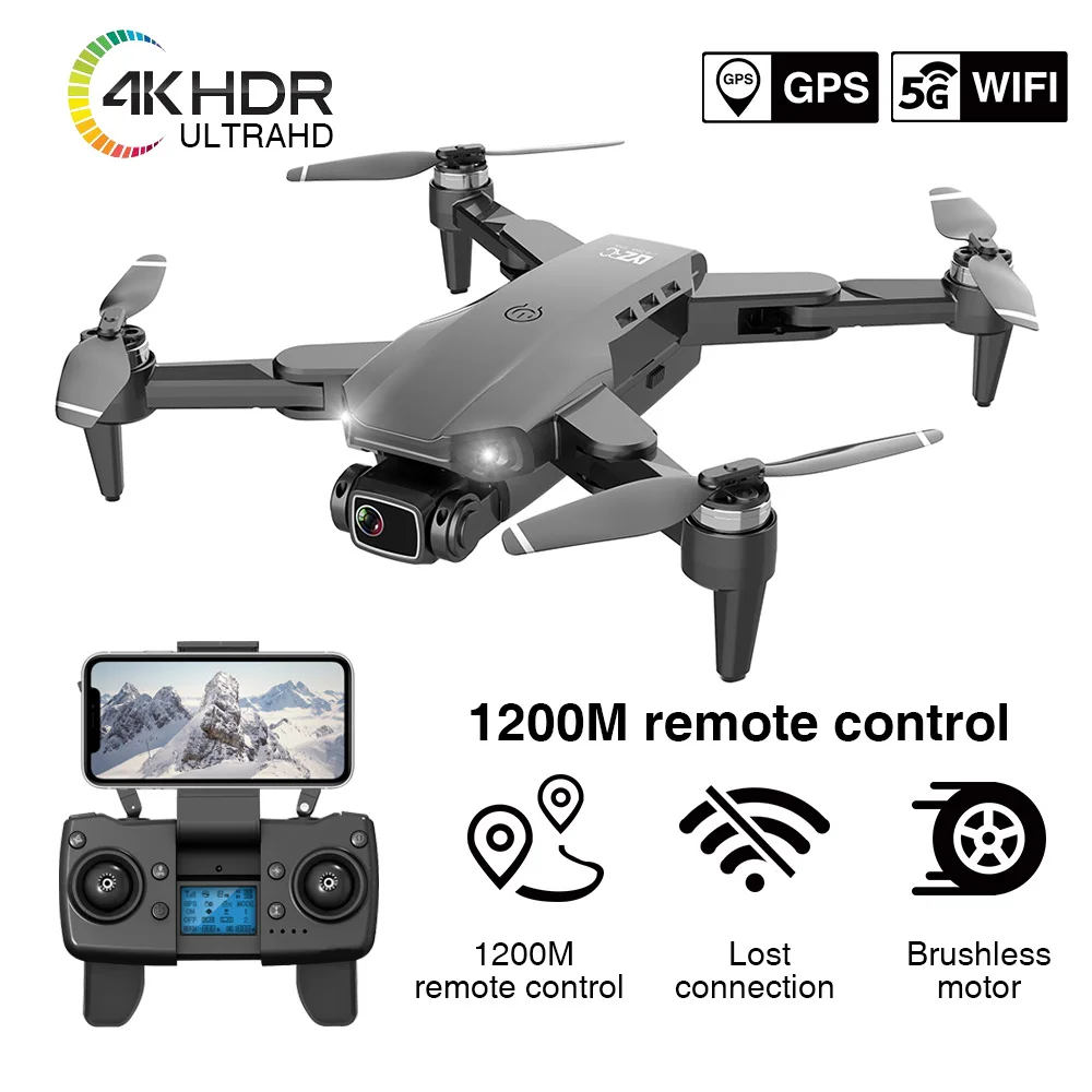 

Квадрокоптер с камерой 4K L900 Pro 5G GPS, HD-камера, FPV, время полета 28 минут, яркое расстояние, 1,2 км, Дрон