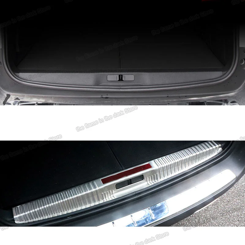 Lsrtw2017 Защитная панель для багажника автомобиля из нержавеющей стали Peugeot 3008 5008 2019